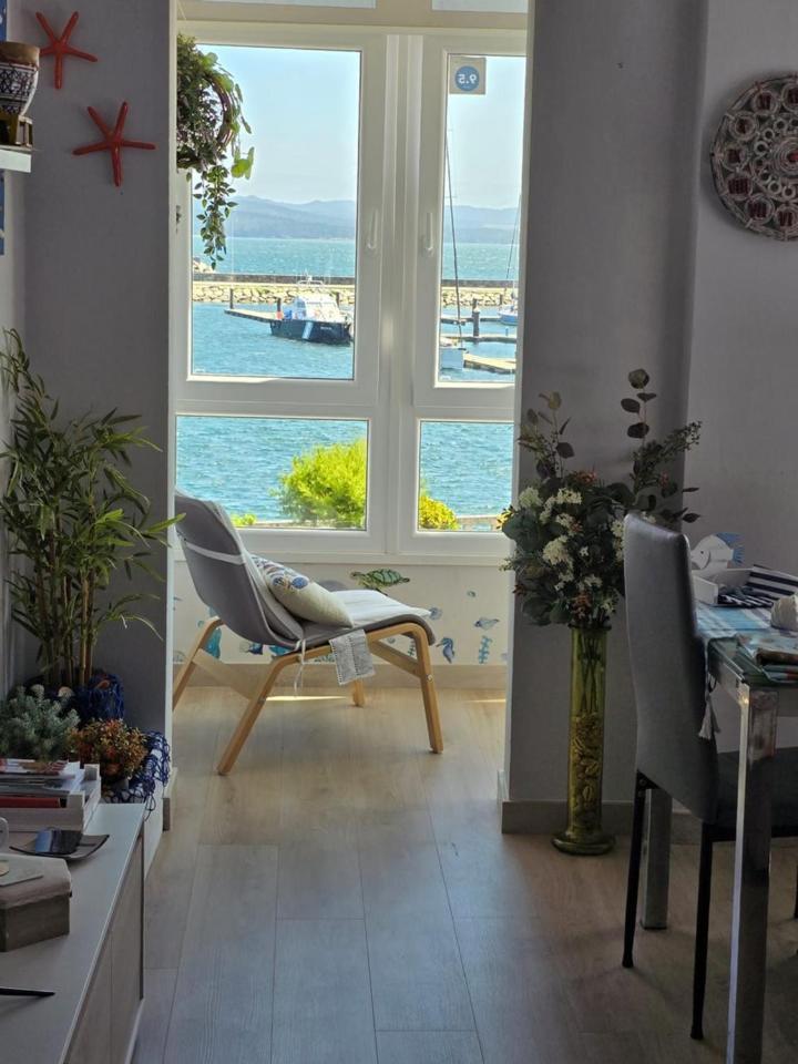 Muxía Apartamento enfrente al puerto 4 personas Exterior foto